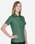 Harriton M560W Palm Green — on model side