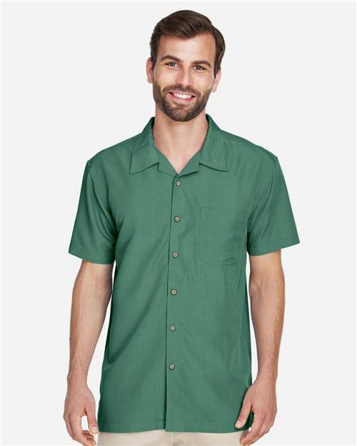 Harriton M560 Palm Green — on model front