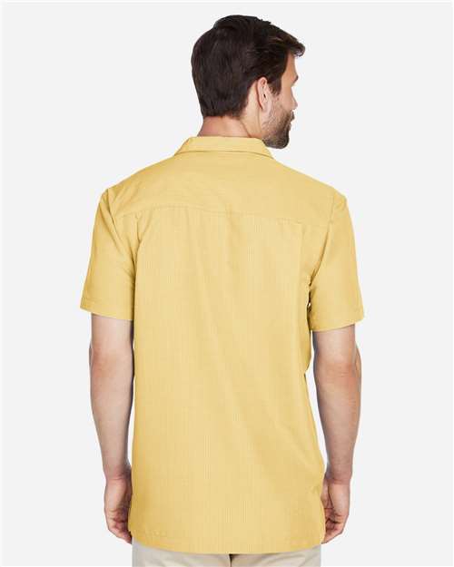 Harriton M560 Pineapple — on model back