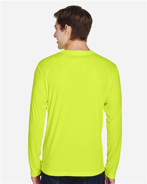 Team 365 TT11L Safety Yellow — on model back