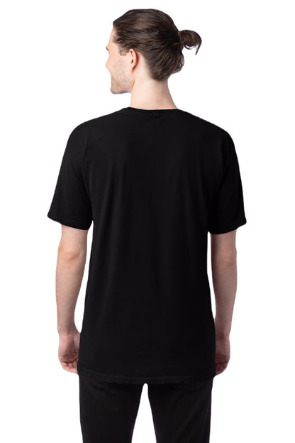 100% Ringspun Cotton Garment-Dyed T-Shirt - Black