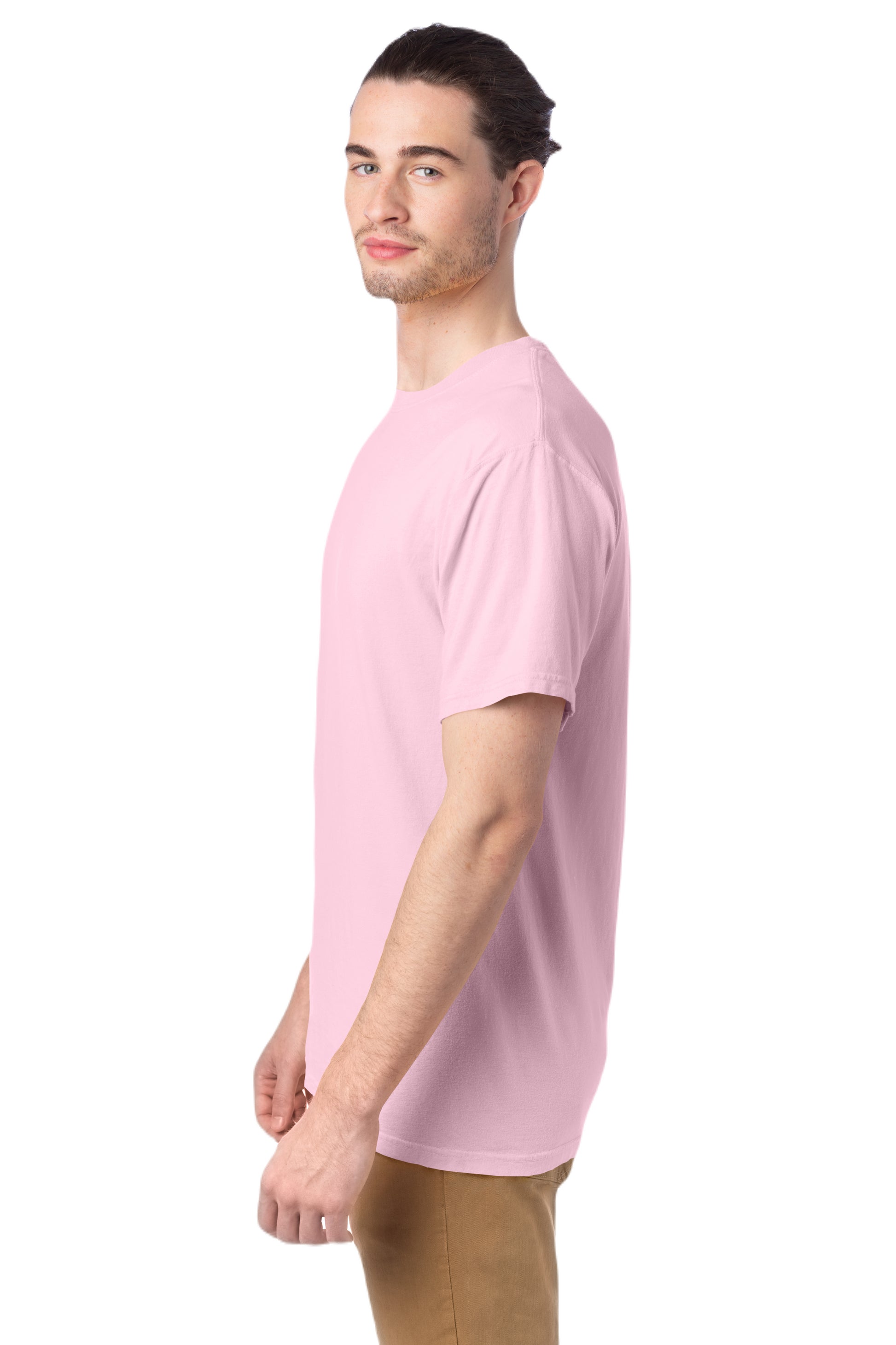 100% Ringspun Cotton Garment-Dyed T-Shirt - Cotton Candy