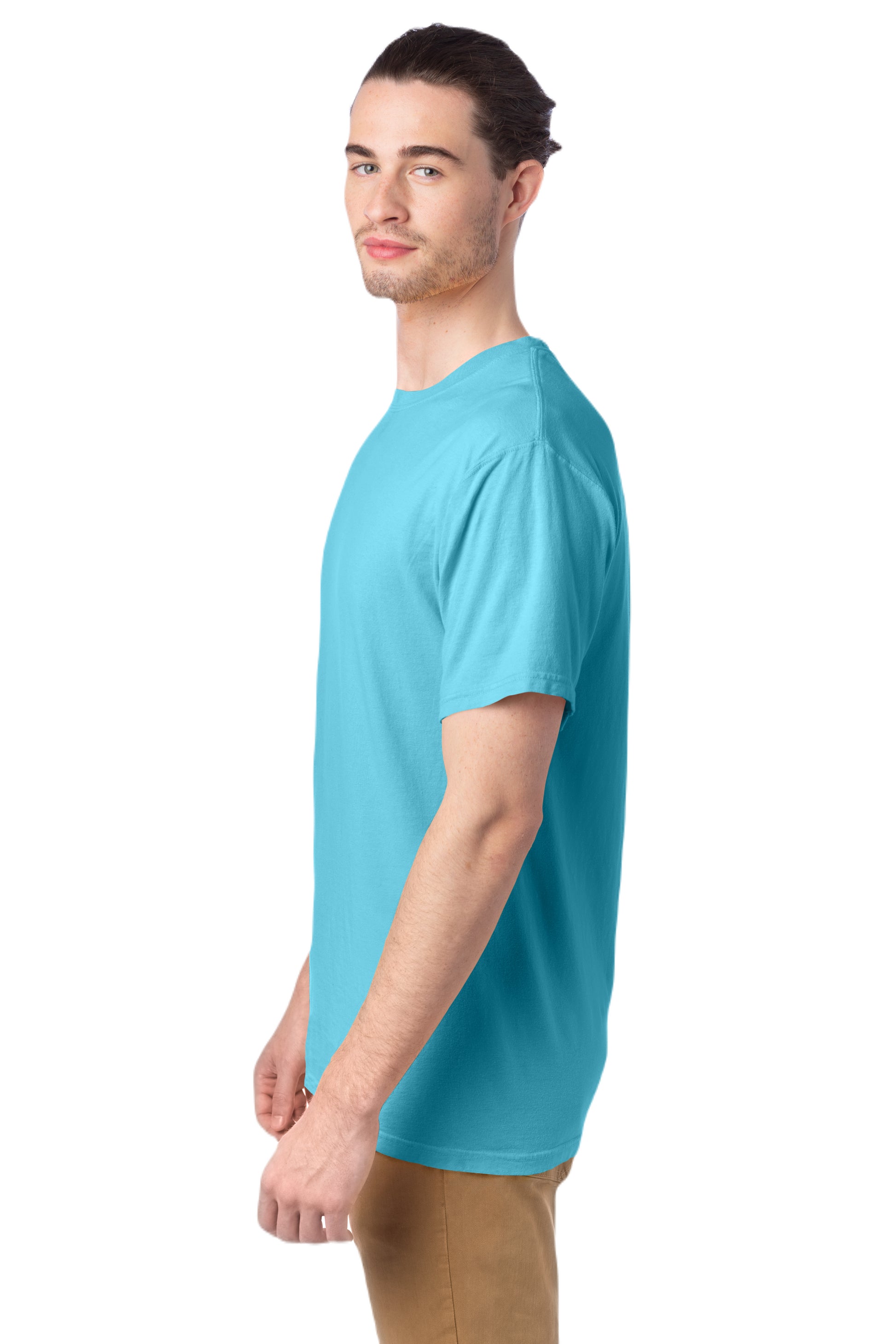100% Ringspun Cotton Garment-Dyed T-Shirt - Freshwater