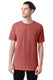 ComfortWash by Hanes GDH100 - 100% Ringspun Cotton Garment-Dyed T-Shirt - Nantucket Red
