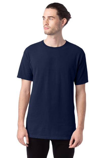 100% Ringspun Cotton Garment-Dyed T-Shirt - Navy