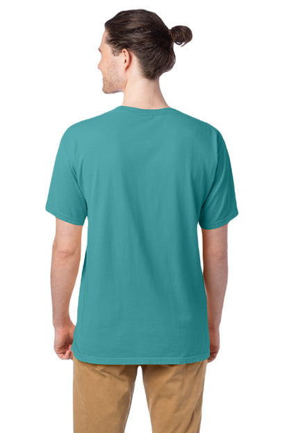 100% Ringspun Cotton Garment-Dyed T-Shirt - Spanish Moss