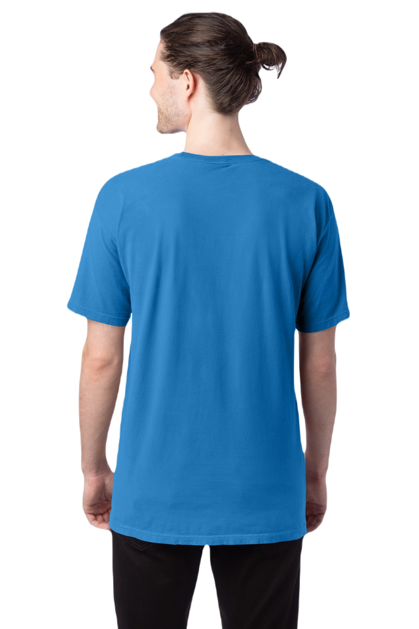 100% Ringspun Cotton Garment-Dyed T-Shirt - Summer Sky