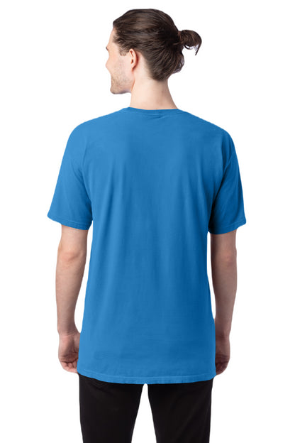 100% Ringspun Cotton Garment-Dyed T-Shirt - Summer Sky