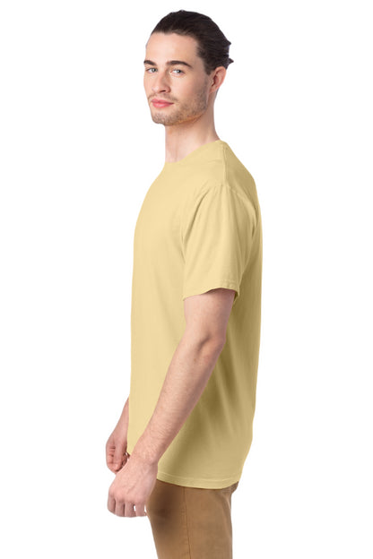 100% Ringspun Cotton Garment-Dyed T-Shirt - Summer Squash