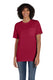 ComfortWash by Hanes GDH150 - Unisex 100% Ringspun Cotton Garment-Dyed T-Shirt with Pocket - Crimson Fall