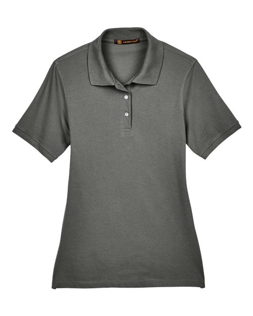 Harriton M265W Charcoal — front