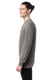 ComfortWash by Hanes GDH200 - Unisex 100% Ringspun Cotton Garment-Dyed Long-Sleeve T-Shirt - Concrete