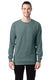 ComfortWash by Hanes GDH200 - Unisex 100% Ringspun Cotton Garment-Dyed Long-Sleeve T-Shirt - Cypress Green