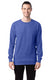 ComfortWash by Hanes GDH200 - Unisex 100% Ringspun Cotton Garment-Dyed Long-Sleeve T-Shirt - Deep Forte
