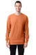 ComfortWash by Hanes GDH200 - Unisex 100% Ringspun Cotton Garment-Dyed Long-Sleeve T-Shirt - Horizon Orange