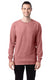 ComfortWash by Hanes GDH200 - Unisex 100% Ringspun Cotton Garment-Dyed Long-Sleeve T-Shirt - MAUVE