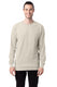 ComfortWash by Hanes GDH200 - Unisex 100% Ringspun Cotton Garment-Dyed Long-Sleeve T-Shirt - Parchment