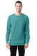 ComfortWash by Hanes GDH200 - Unisex 100% Ringspun Cotton Garment-Dyed Long-Sleeve T-Shirt - Spanish Moss