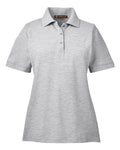 Harriton M265W Grey Heather — front