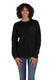 ComfortWash by Hanes GDH250 - Unisex 100% Ringspun Cotton Garment-Dyed Long-Sleeve T-Shirt with Pocket - Black