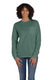 ComfortWash by Hanes GDH250 - Unisex 100% Ringspun Cotton Garment-Dyed Long-Sleeve T-Shirt with Pocket - Cypress Green