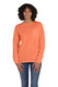 ComfortWash by Hanes GDH250 - Unisex 100% Ringspun Cotton Garment-Dyed Long-Sleeve T-Shirt with Pocket - Horizon Orange