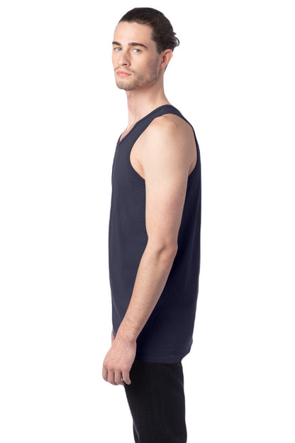 Unisex 100% Ringspun Cotton Garment-Dyed Tank - Anchor Slate