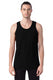 ComfortWash by Hanes GDH300 - Unisex 100% Ringspun Cotton Garment-Dyed Tank - Black