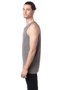 Unisex 100% Ringspun Cotton Garment-Dyed Tank - Concrete Gray