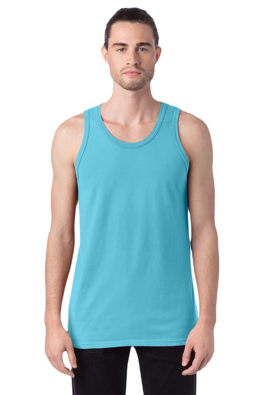 Unisex 100% Ringspun Cotton Garment-Dyed Tank - Freshwater