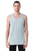 Unisex 100% Ringspun Cotton Garment-Dyed Tank - Soothing Blue