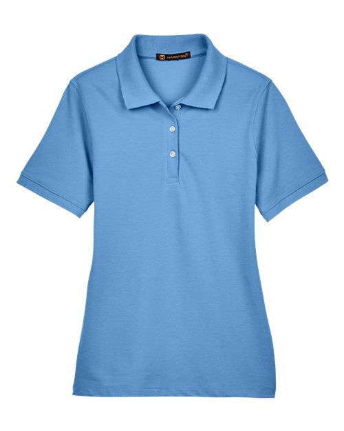 Harriton M265W Light College Blue — front