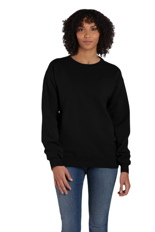 Unisex 80/20 Crew Sweatshirt - Black