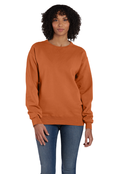 Unisex 80/20 Crew Sweatshirt - Texas Orange