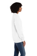 Unisex 80/20 Crew Sweatshirt - White Pfd
