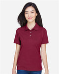 Harriton M265W Wine — on model front