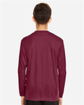 Team 365 TT11YL Sport Maroon — on model back