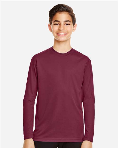 Team 365 TT11YL Sport Maroon — on model front