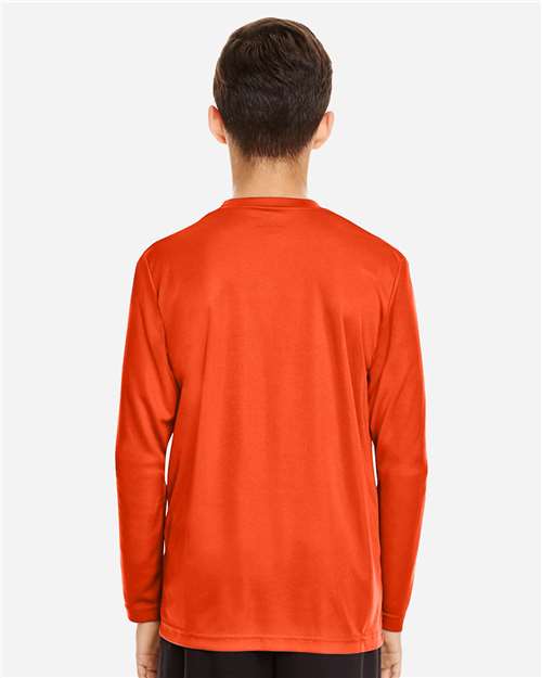 Team 365 TT11YL Sport Orange — on model back