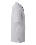 Harriton M200 Grey Heather — direct side