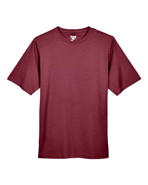 Team 365 TT11H Sport Maroon Heather — front
