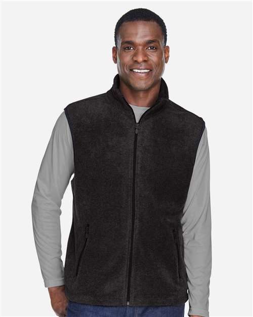 Harriton M985 Black — on model front