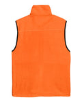 Harriton M985 Safety Orange — back