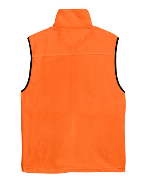 Harriton M985 Safety Orange — back