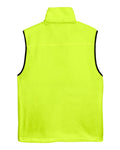 Harriton M985 Safety Yellow — back