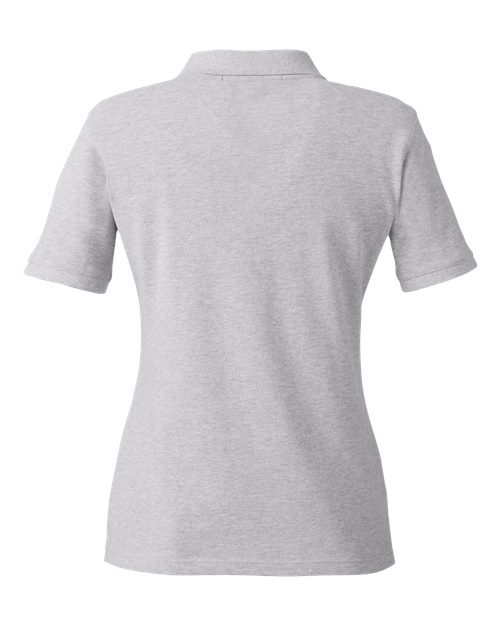 Harriton M200W Grey Heather — back