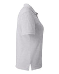 Harriton M200W Grey Heather — direct side