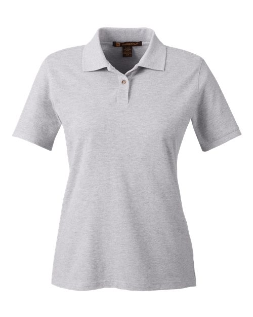 Harriton M200W Grey Heather — front