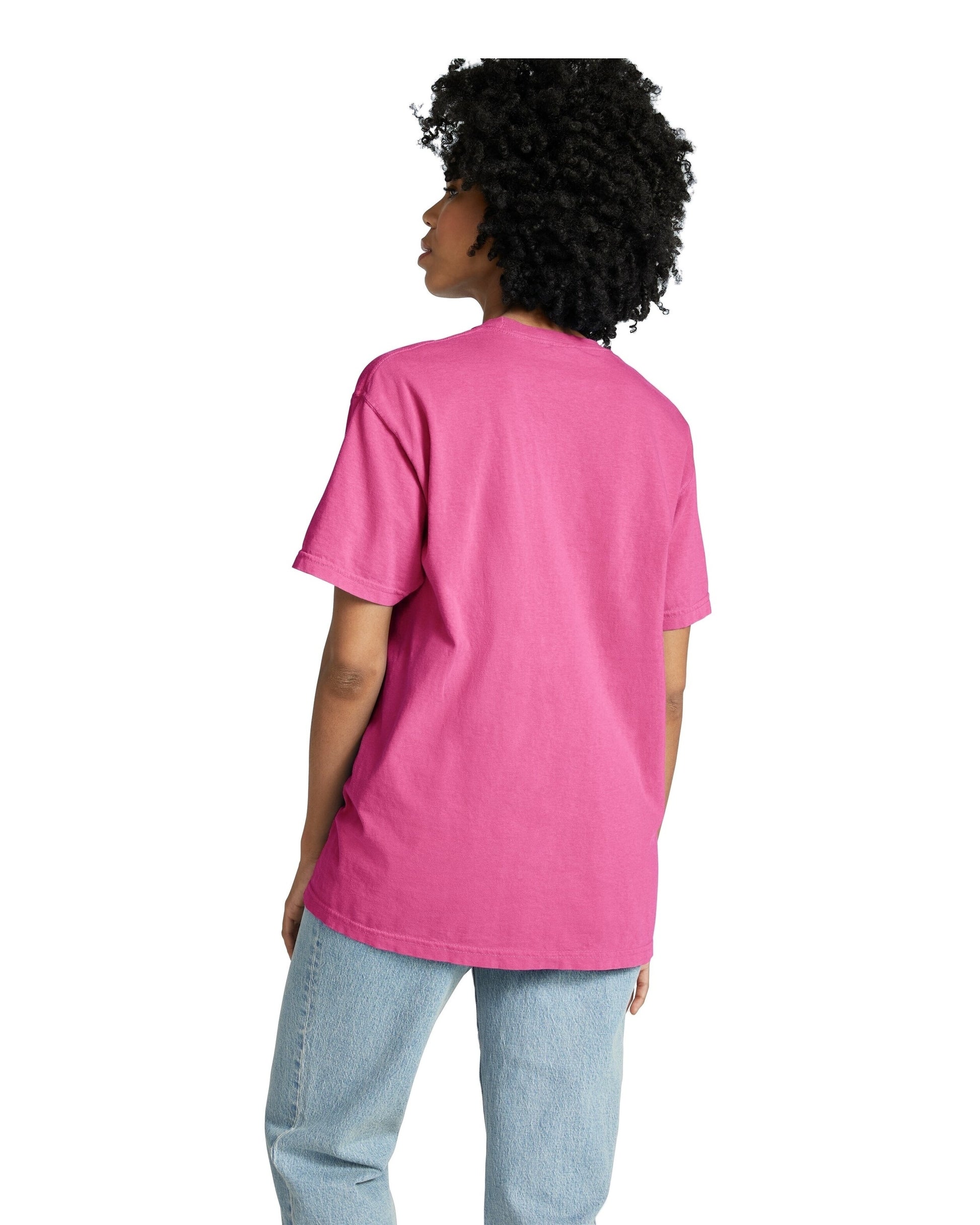 Unisex Heavyweight RS Pocket T-Shirt - Crunchberry