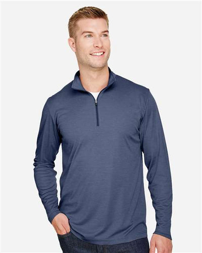 Team 365 TT31H Sport Dark Navy Heather — on model front